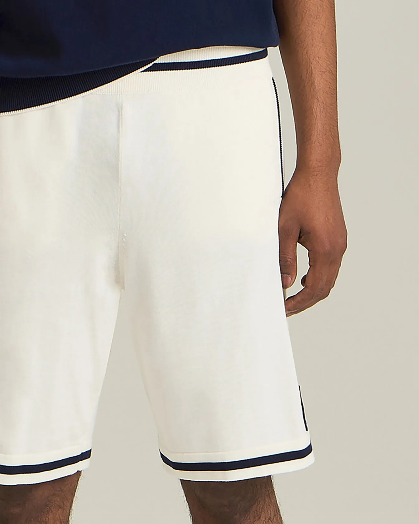 KNT COTTON BERMUDA SHORTS - TENNIS CAPSULE COLLECTION
