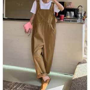 Korean Jumpsuits Casual Workwear