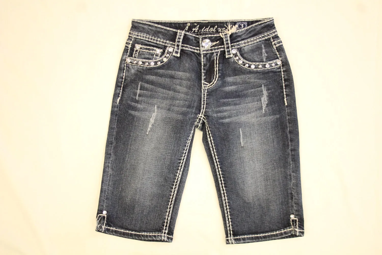 L.A. Idol | Bling FDL Pocket Bermuda Shorts