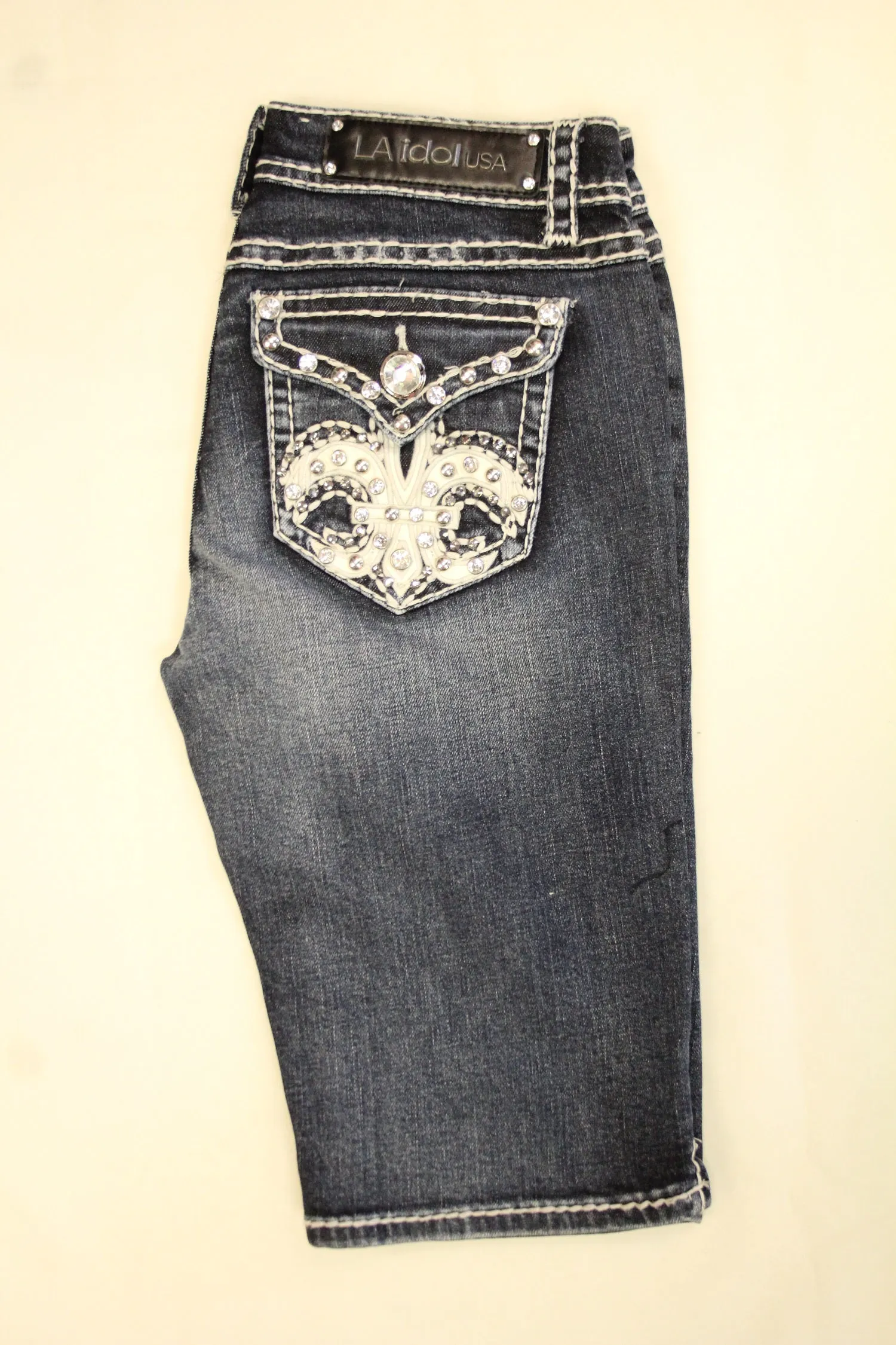 L.A. Idol | Bling FDL Pocket Bermuda Shorts