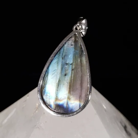 Labradorite Crystal Pendant