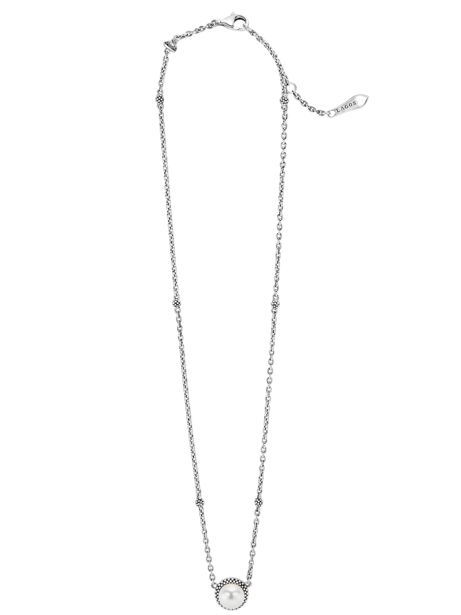 LAGOS Luna Pearl Pendant Necklace