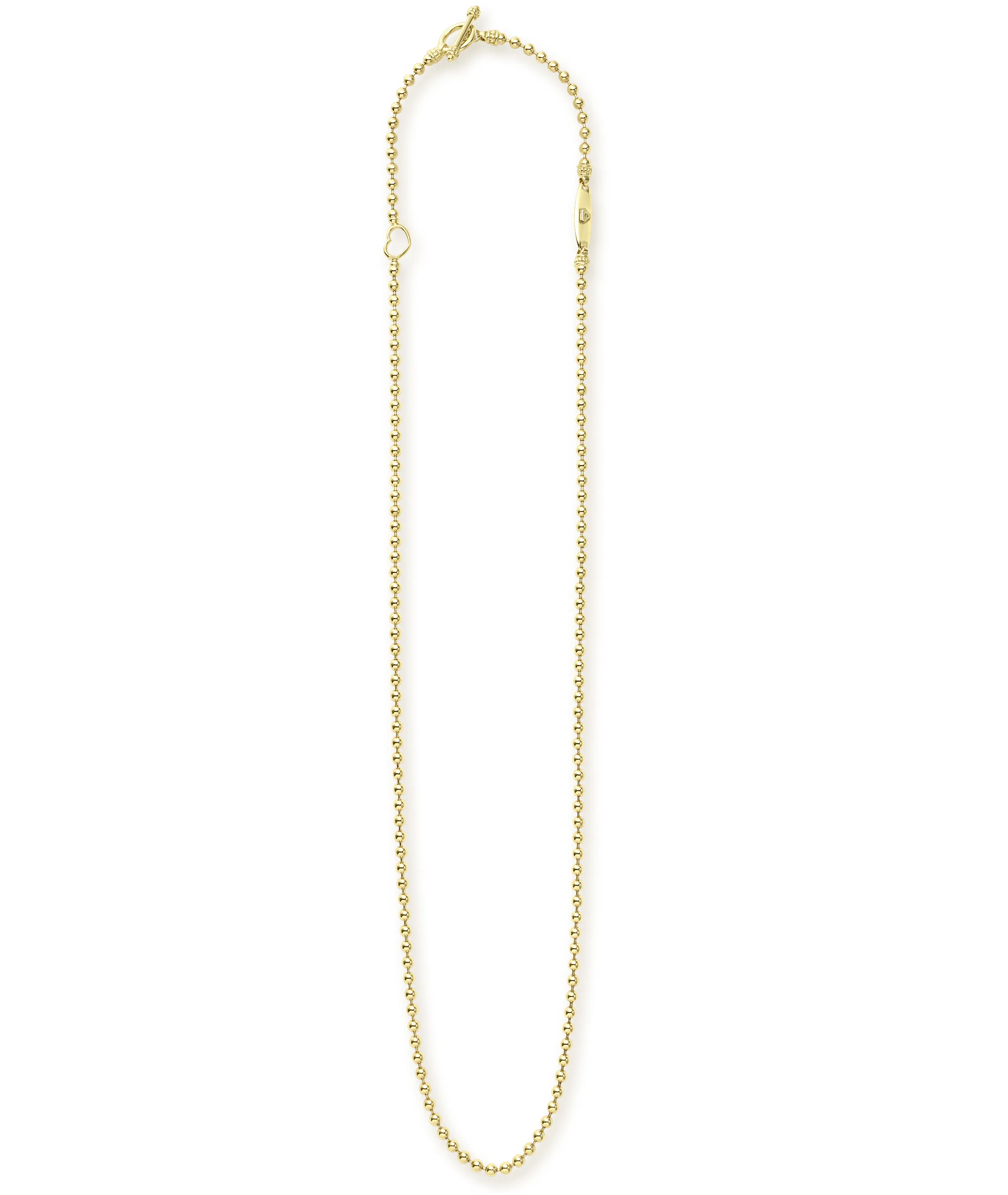 LAGOS Signature Caviar Beaded Toggle Necklace