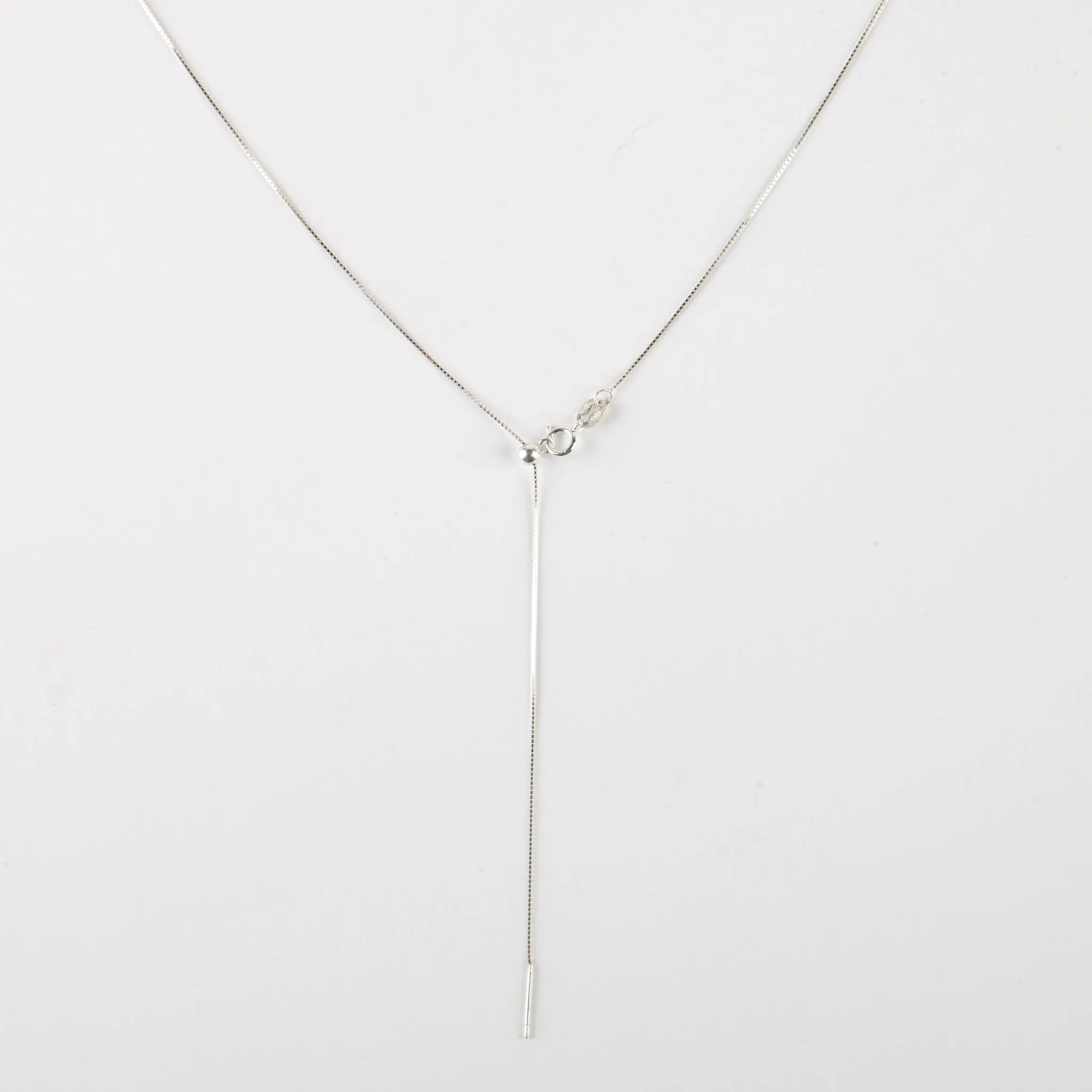 Lapis   Sodalite Adjustable Slide Chain Gemstone Necklace