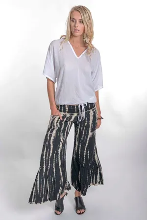 Laura Pants - Tie Dye Black