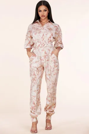 LEAF JUMPSUIT