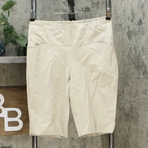 Lemon Way Women's Flawless Twill Bermuda Shorts Taupe 10