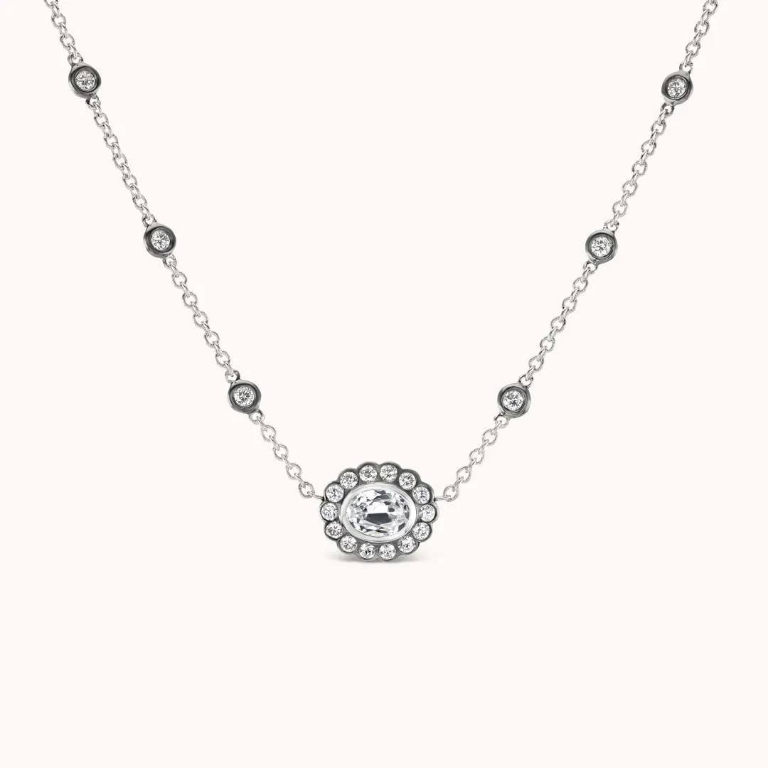 Lexie Choker White Topaz