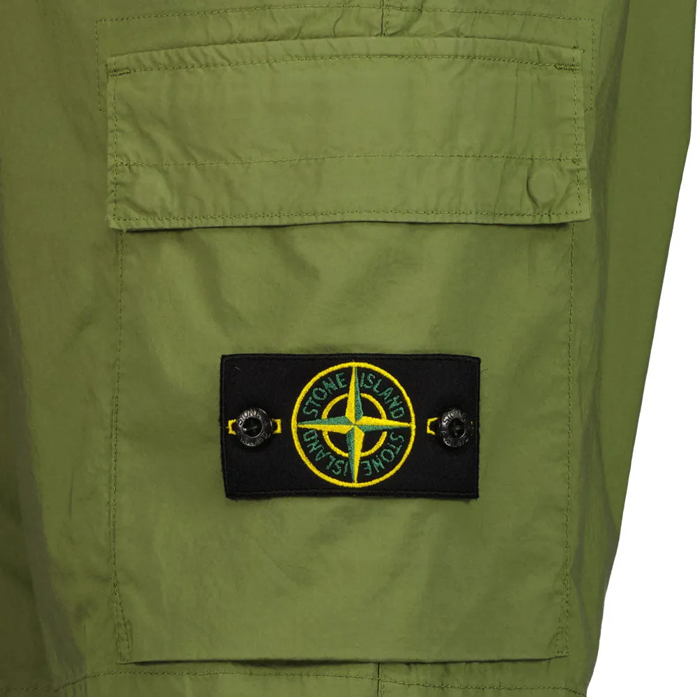 Light Stretch Cotton Cargo Bermudas