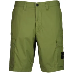 Light Stretch Cotton Cargo Bermudas