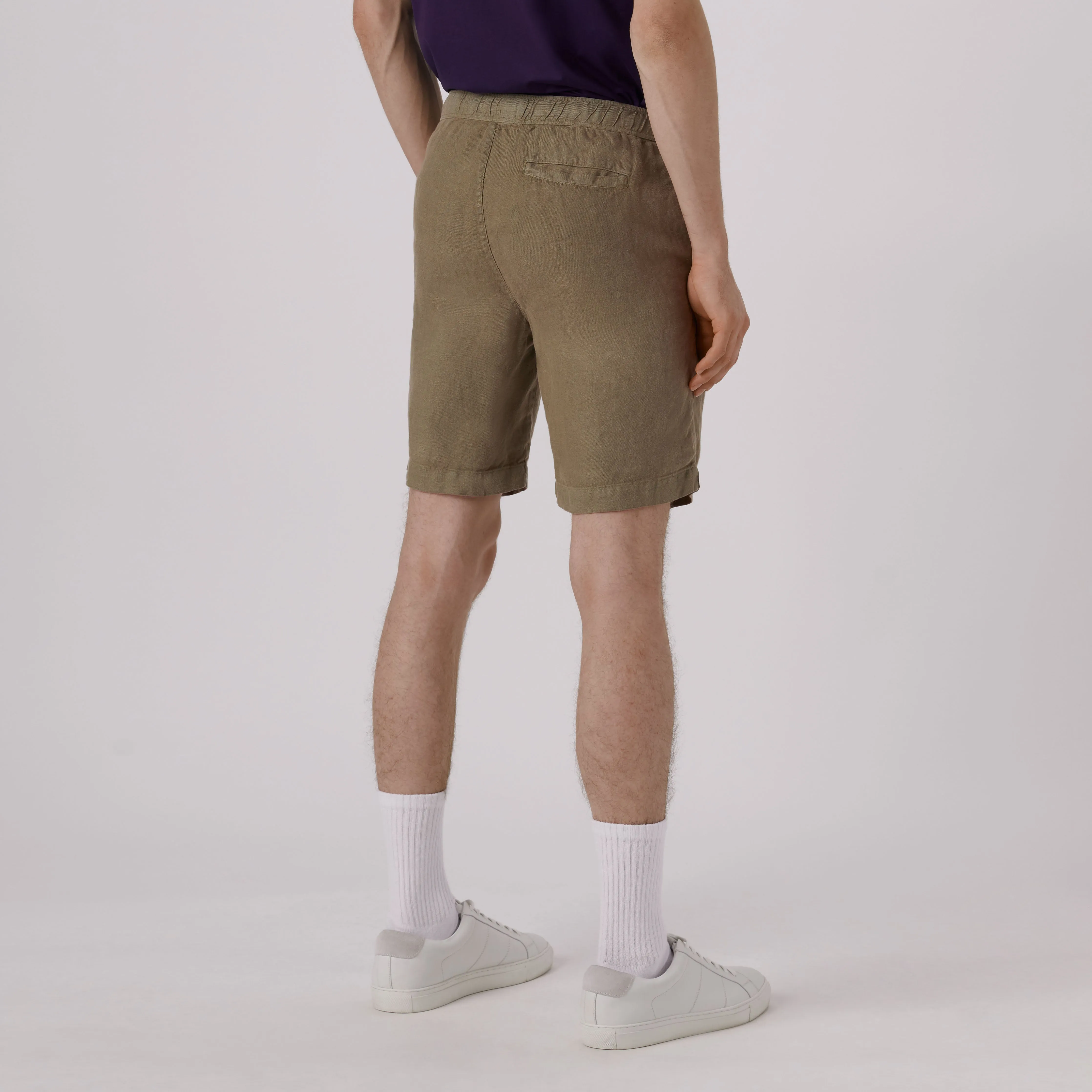 Linen Bermuda Shorts