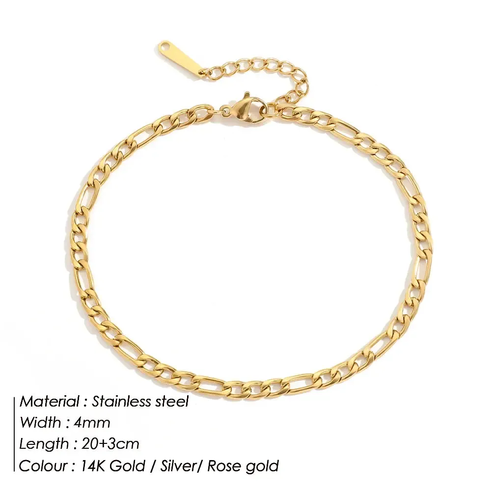 Link Chain Anklets