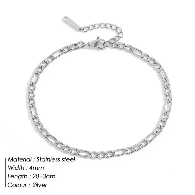 Link Chain Anklets