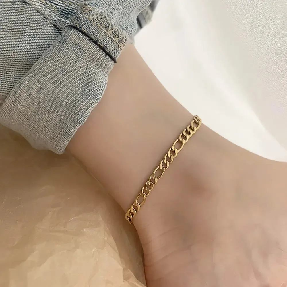 Link Chain Anklets