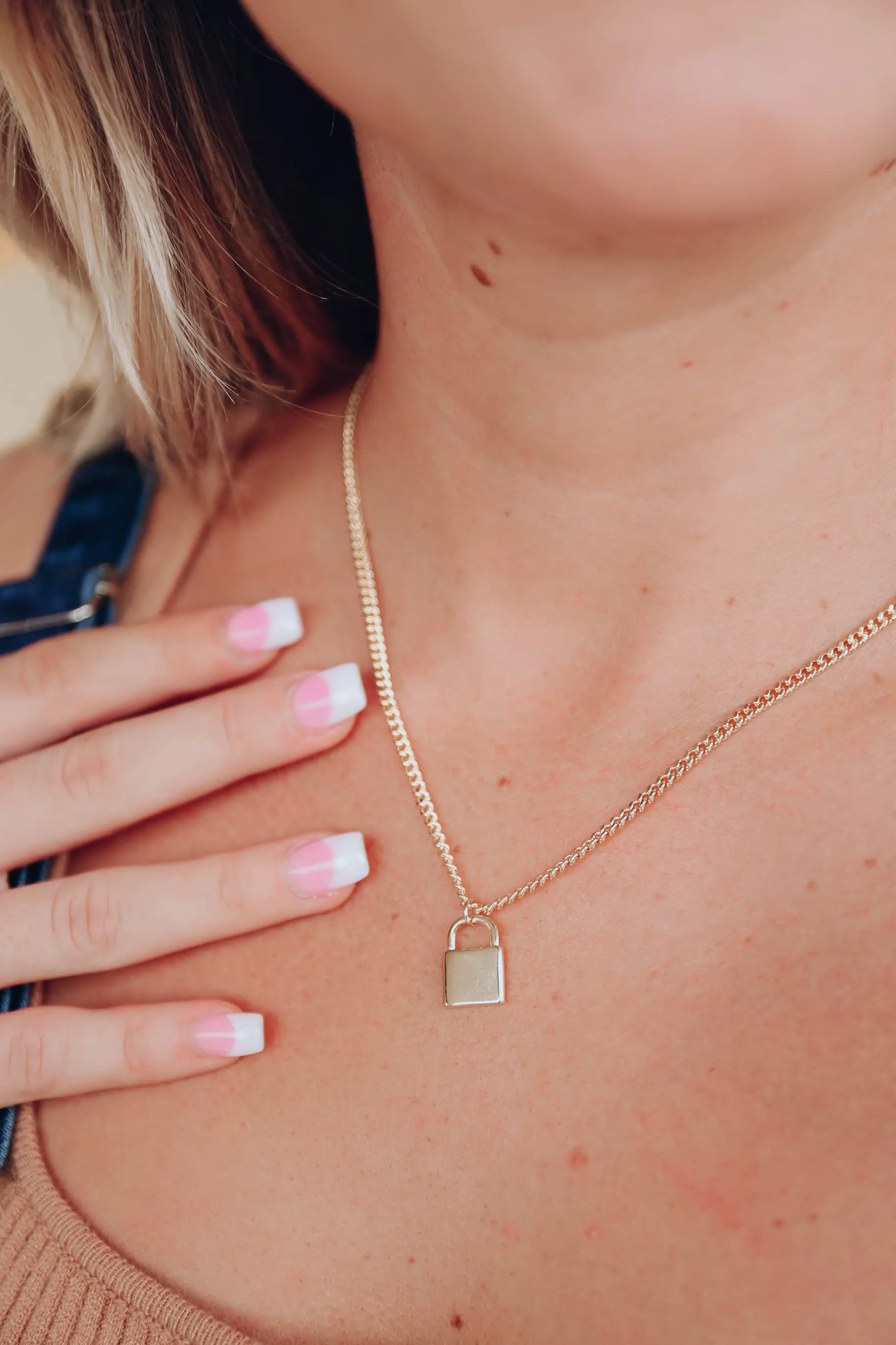 Lock It Necklace by B.b.Lila