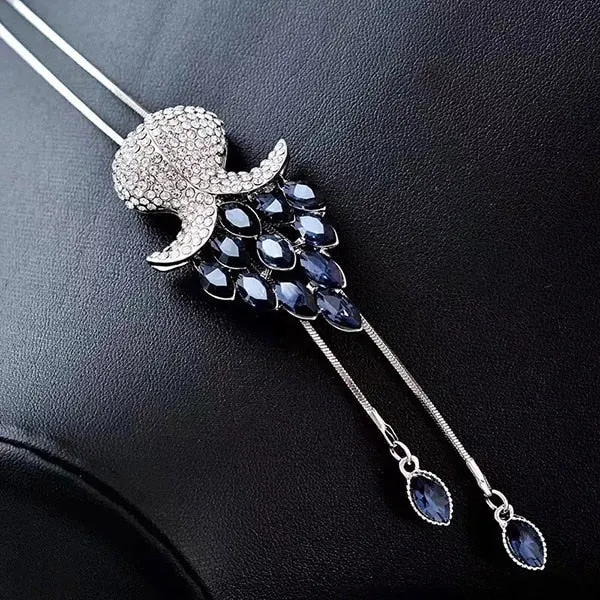 Long Necklaces & Pendants for Women Crystal Jewelry