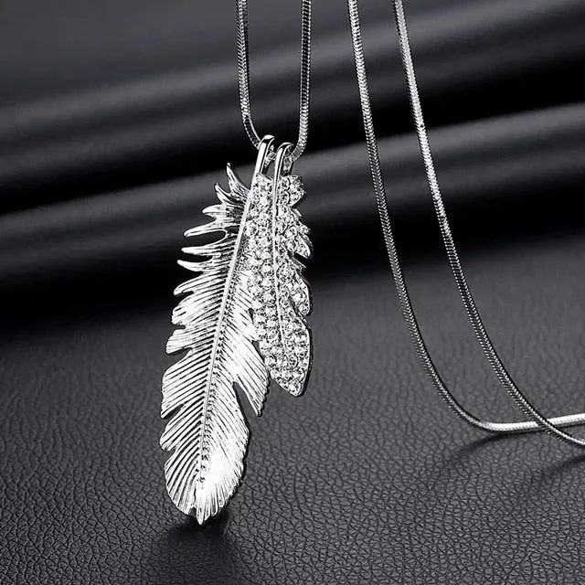 Long Necklaces & Pendants for Women Crystal Jewelry