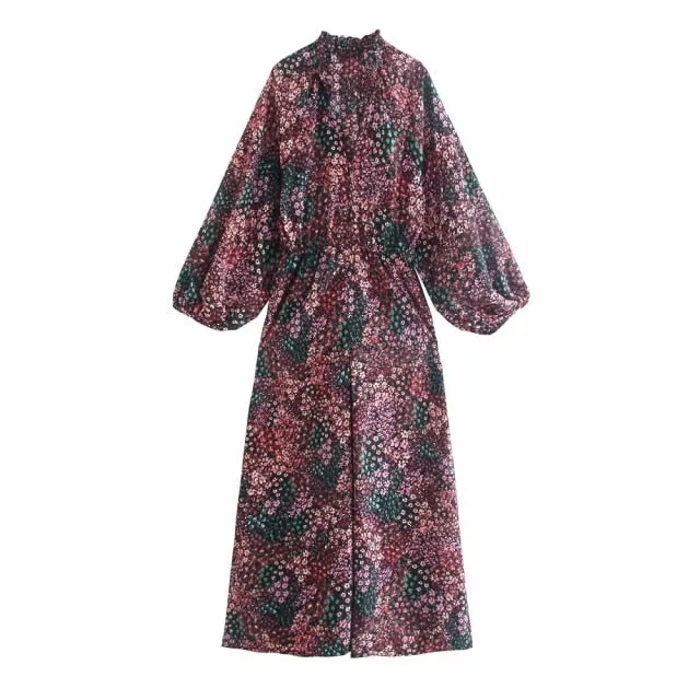 Long Sleeve High Waist Jumpsuit Long Trousers Check Printed Shirt Jumpsuits Ladies Pants
