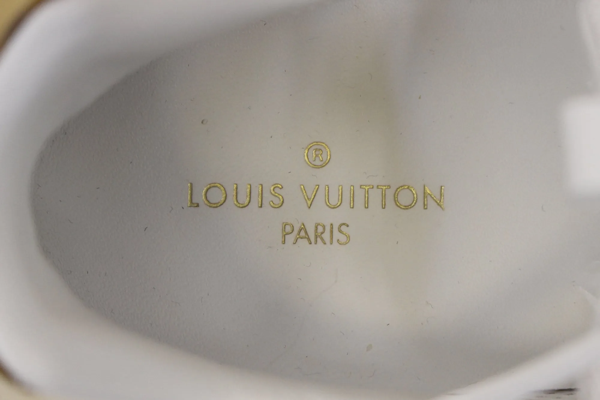 LOUIS VUITTON Monogram Canvas Suede Run Away Sneakers Size 38