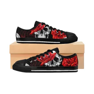 Love & Skulls/Women's Sneakers