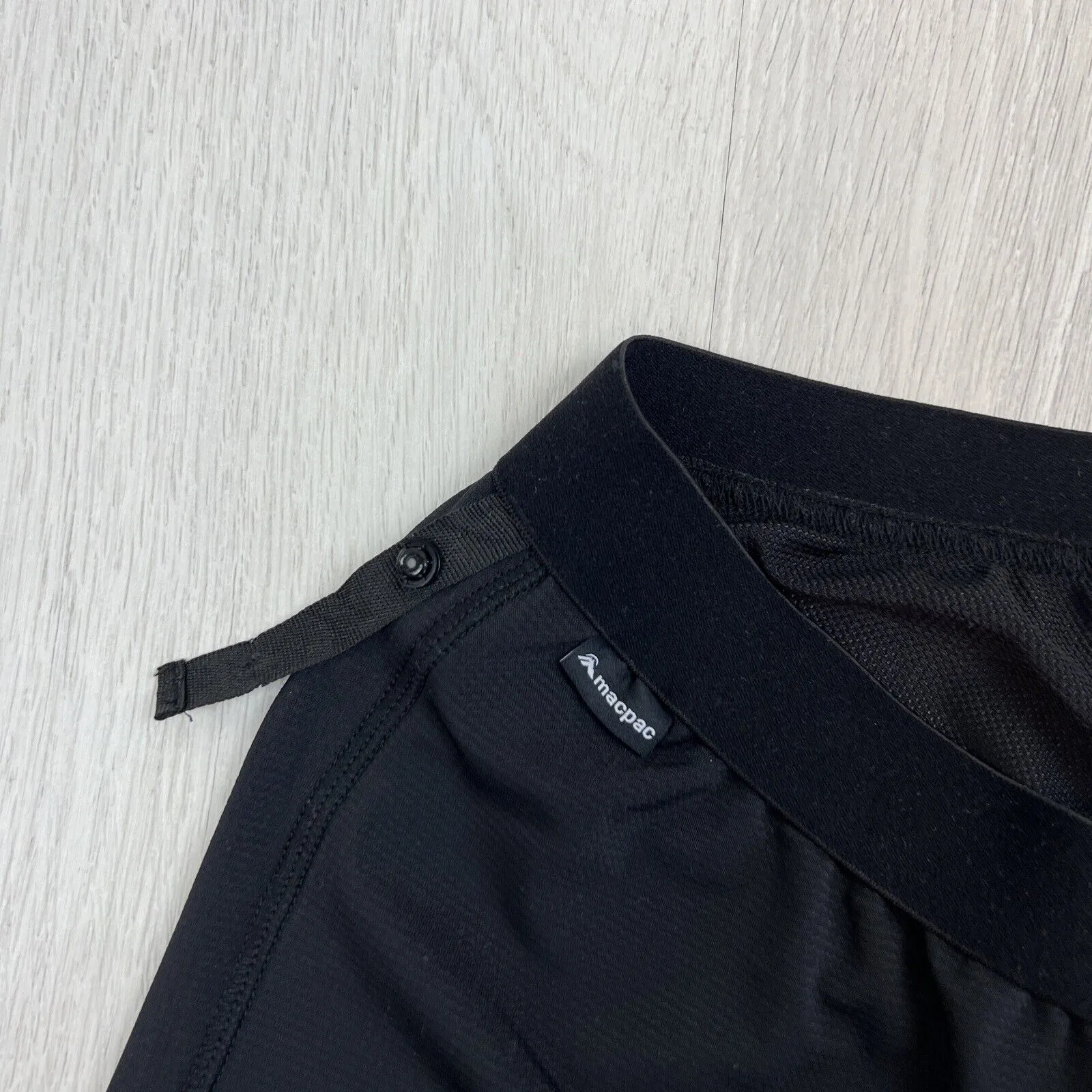 Mac Pac Black Padded Cycling Shorts Liner Size Medium