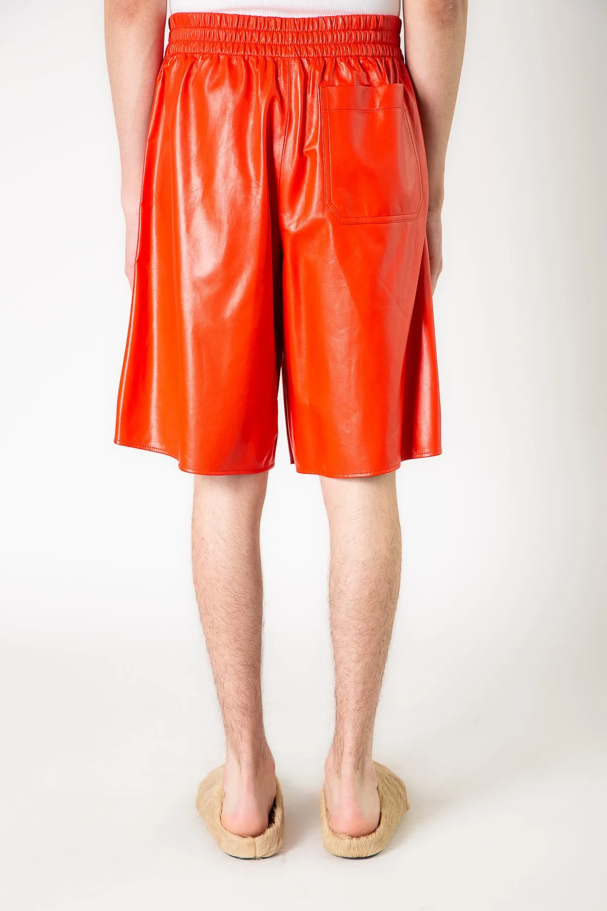 MARNI | LEATHER SHORTS