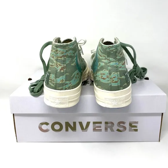 💖MEGA SALE💖Converse Men 172397C CHUCK 70 MID SEA Spray Fossil Green  Sneakers