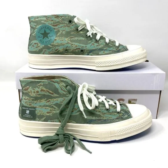 💖MEGA SALE💖Converse Men 172397C CHUCK 70 MID SEA Spray Fossil Green  Sneakers