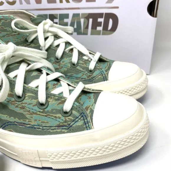 💖MEGA SALE💖Converse Men 172397C CHUCK 70 MID SEA Spray Fossil Green  Sneakers