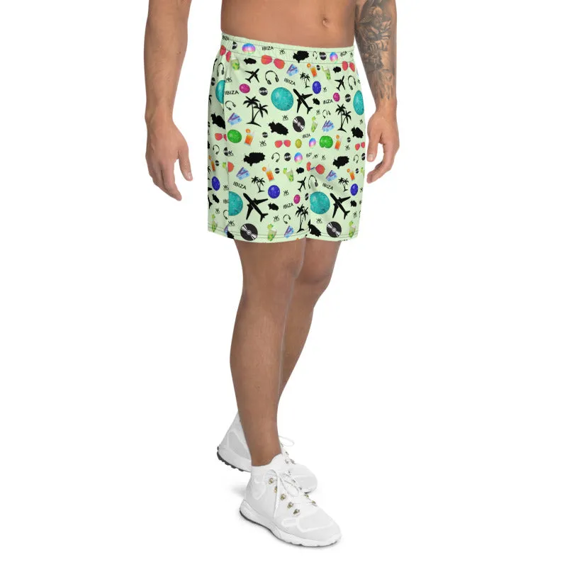 Men's Athletic Long Shorts 'IBIZA MIX'