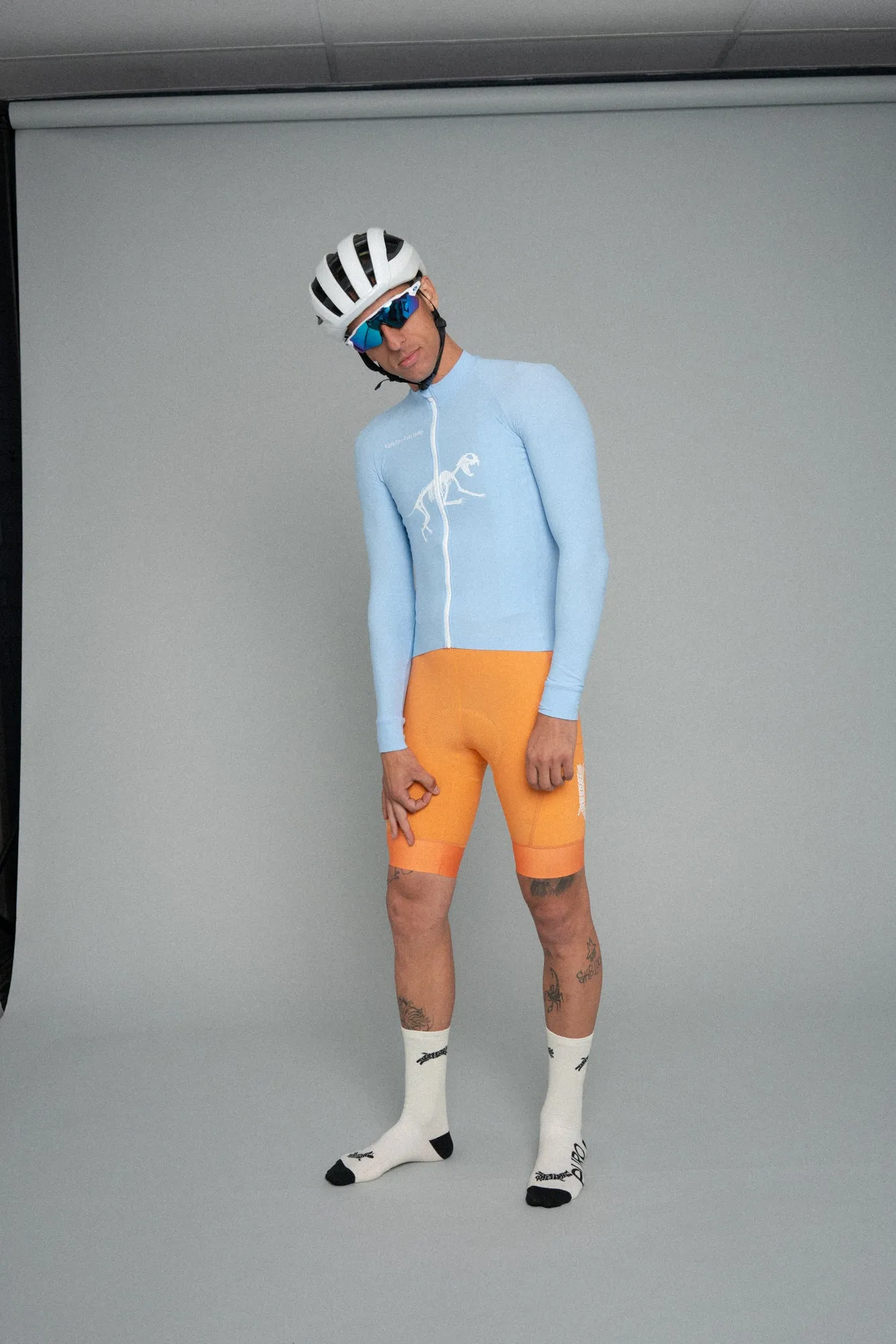 Men's über Pro CARGO Bib Apricot