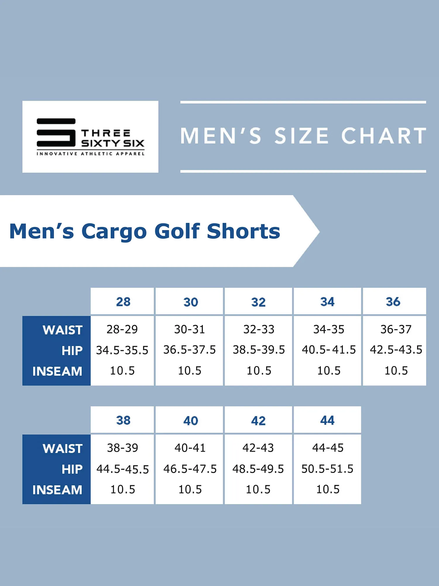 Men's Lightweight 10.5" Dry-Fit Cargo Golf Shorts