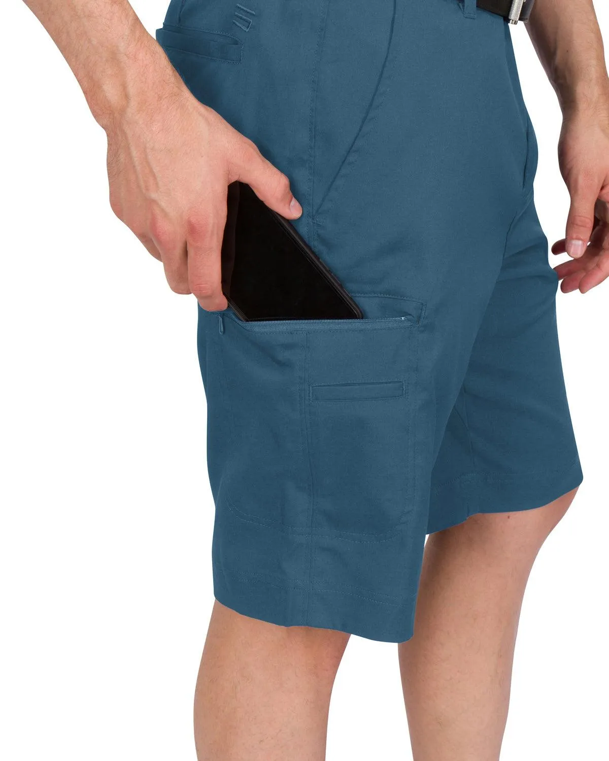 Men's Lightweight 10.5" Dry-Fit Cargo Golf Shorts