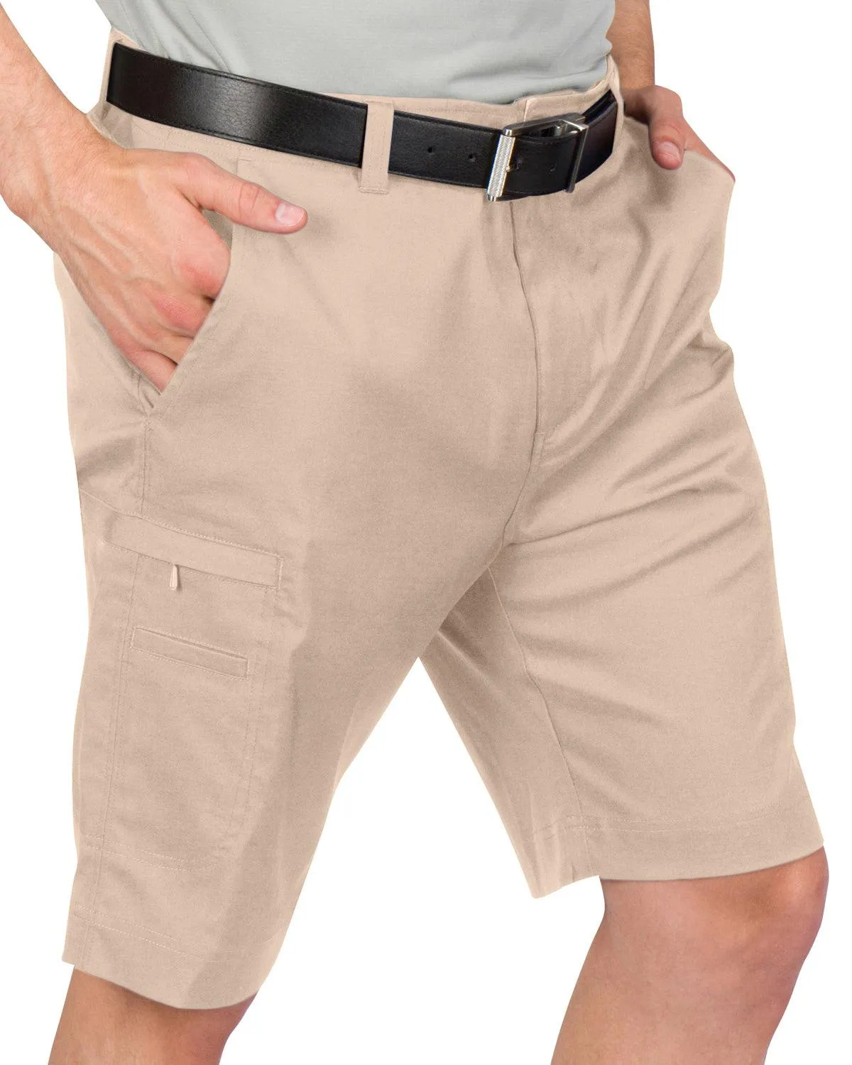 Men's Lightweight 10.5" Dry-Fit Cargo Golf Shorts