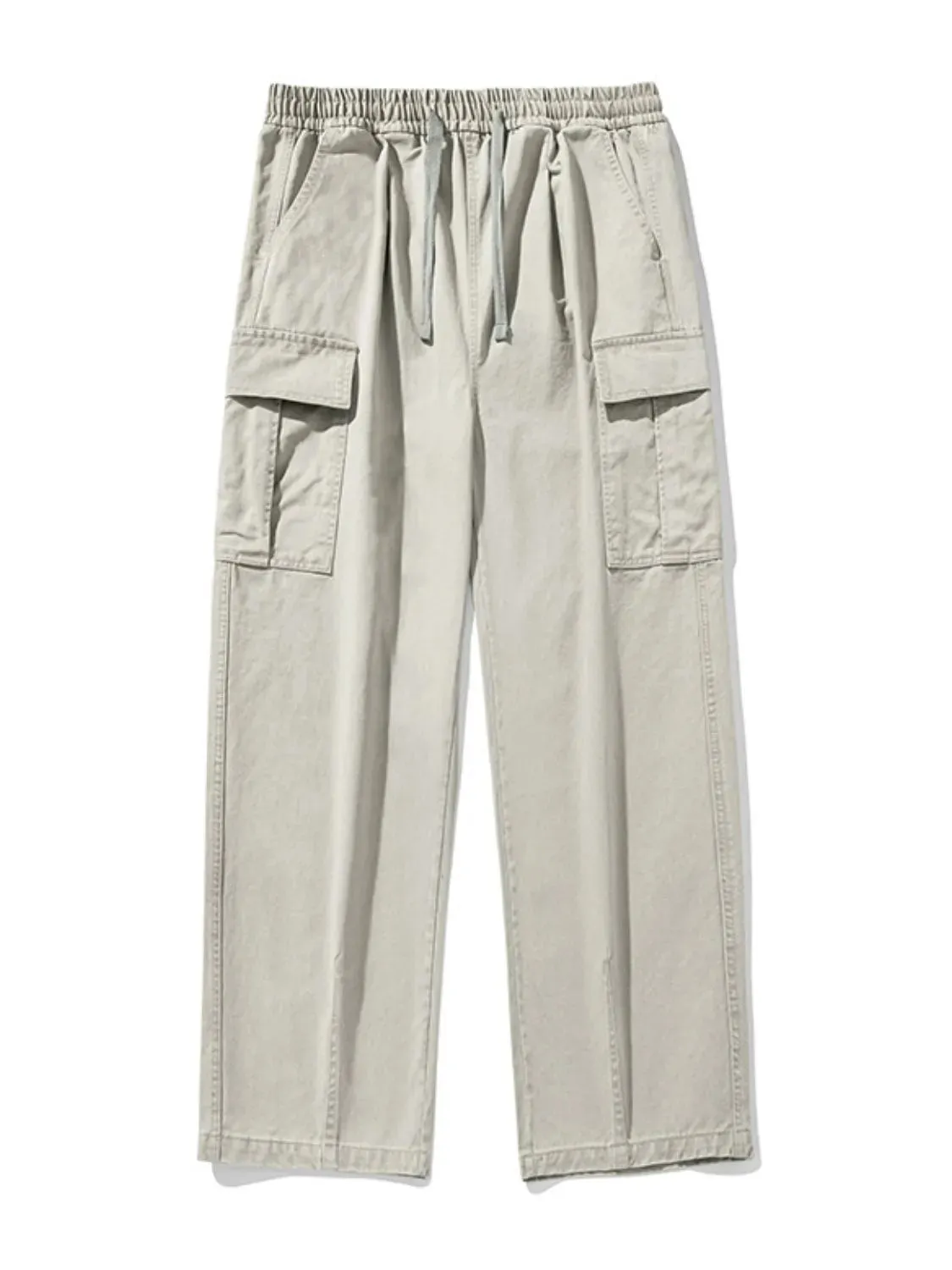MEN'S PANTS WITH CARGO POCKETS