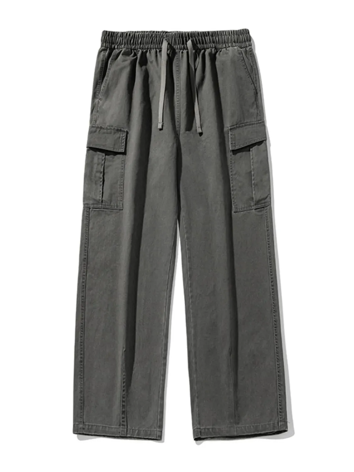MEN'S PANTS WITH CARGO POCKETS