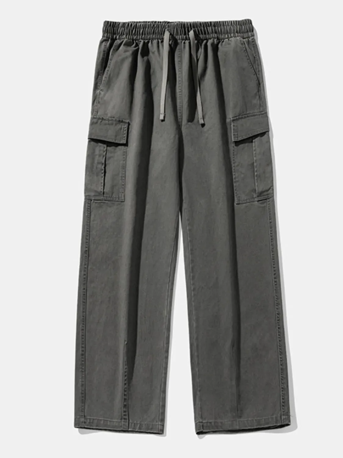 MEN'S PANTS WITH CARGO POCKETS