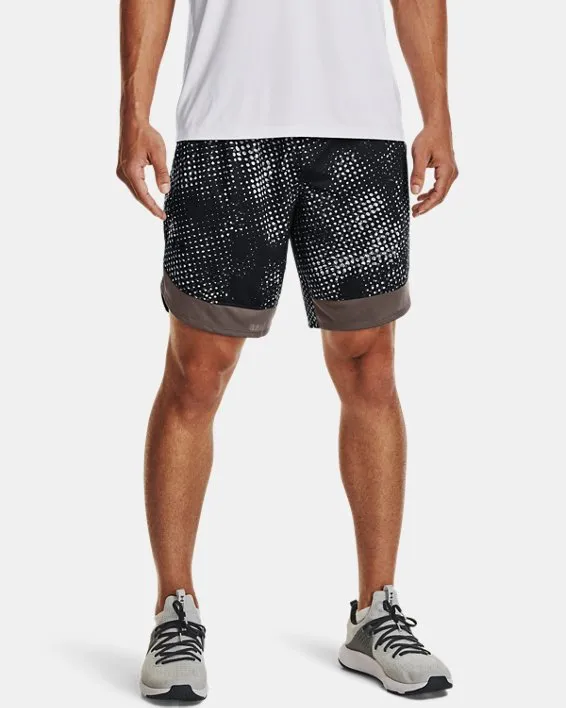 MEN'S TRAIN STRETCH PRINTED SHORTS