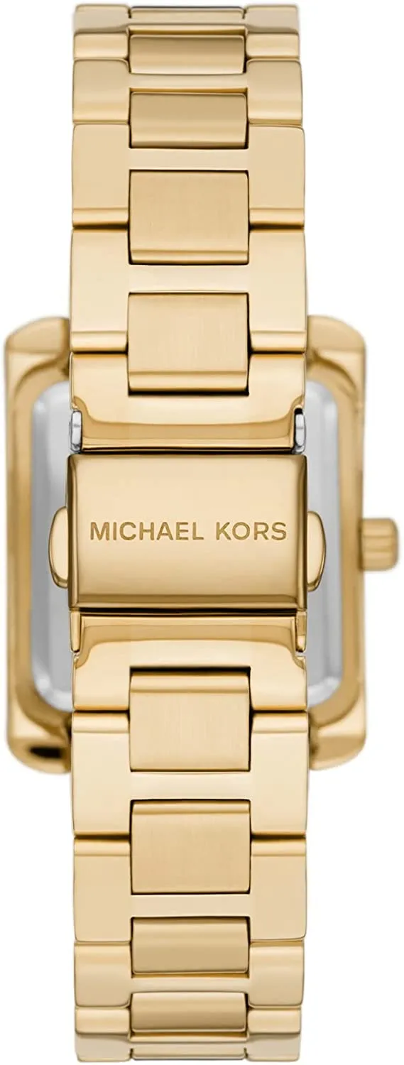 Michael Kors Watches Women's Emery Quartz Watch with Stainless Steel Strap, Gold, 18 (Model: MK4640)