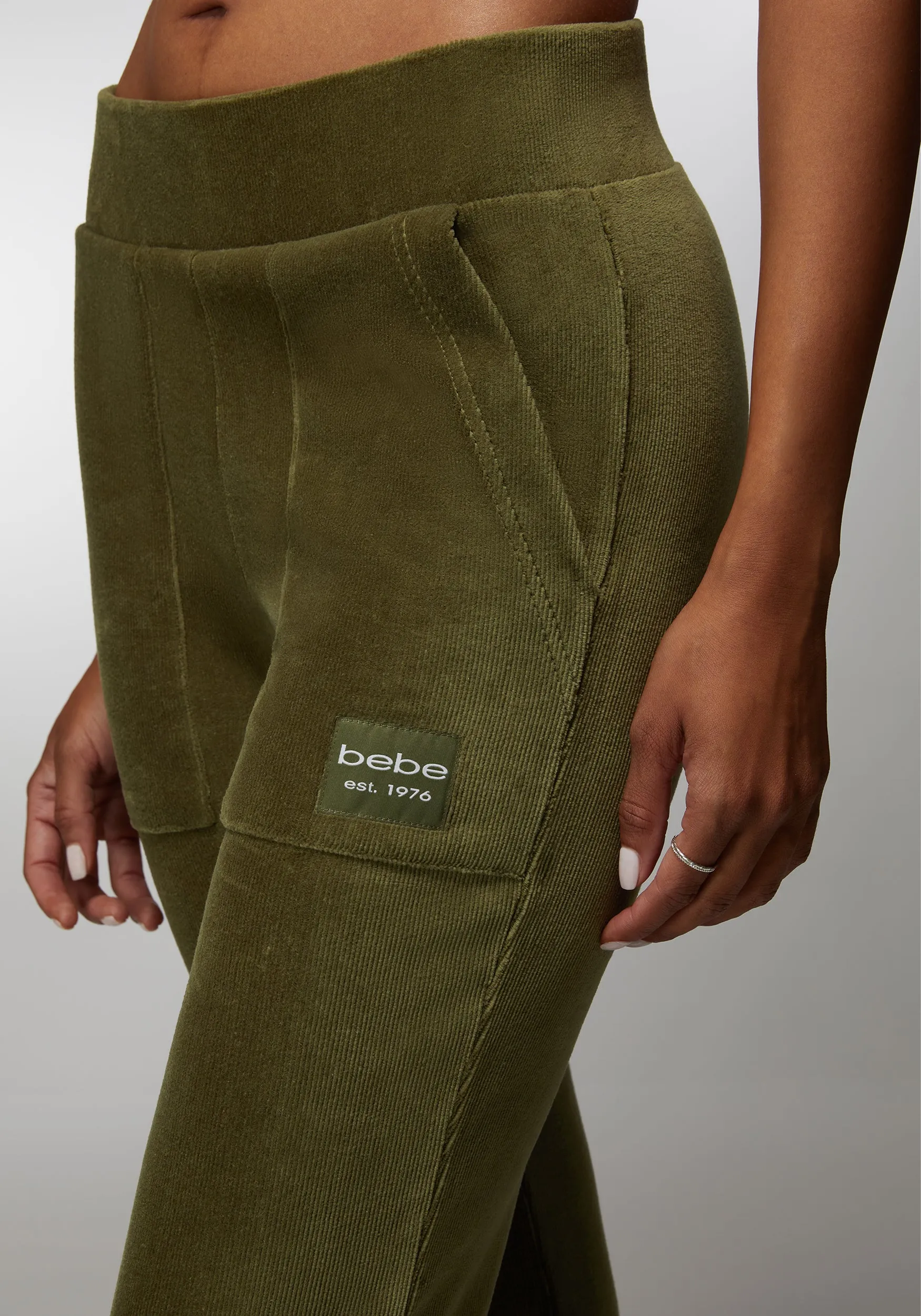 Micro Cord Flare Pant