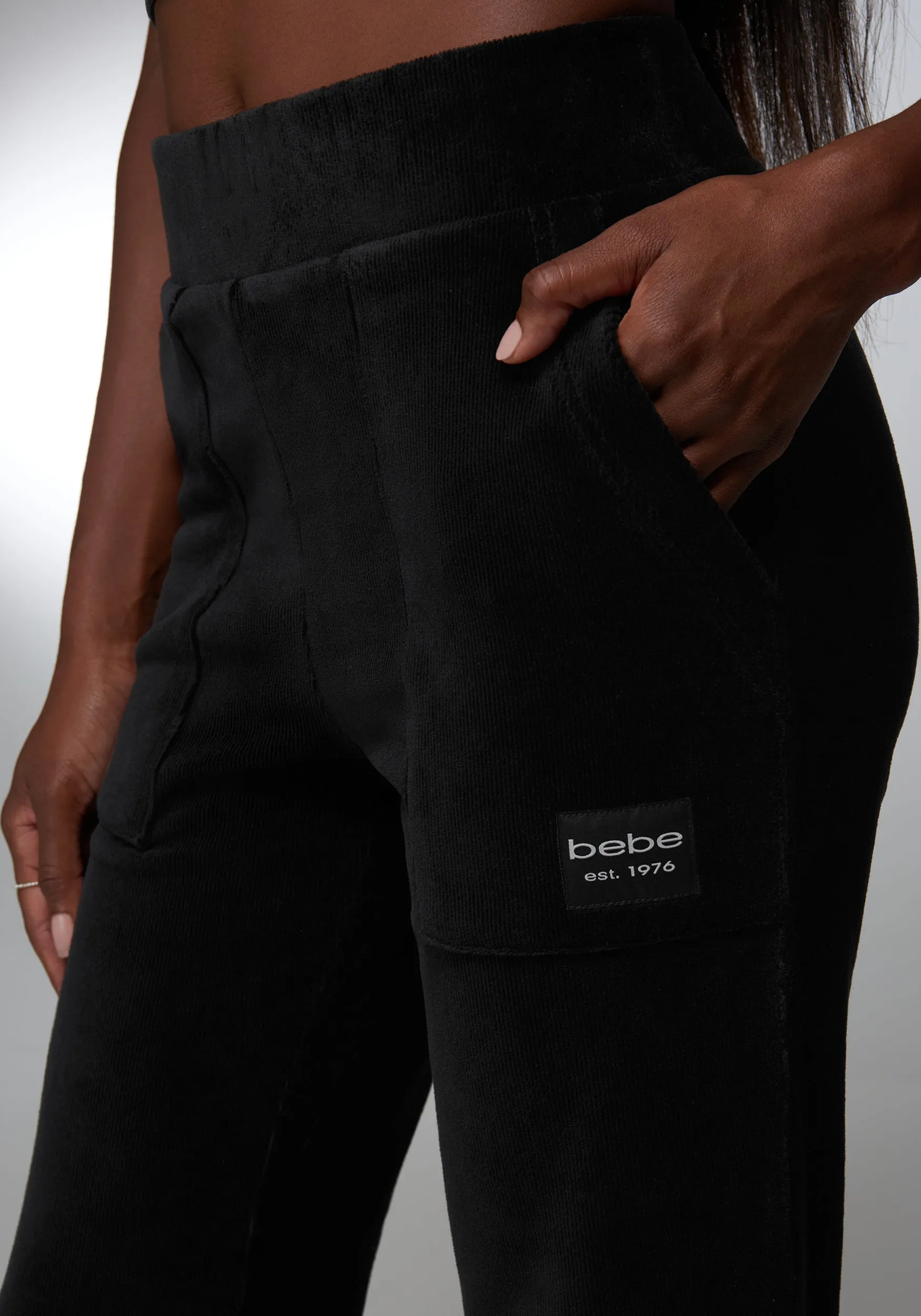 Micro Cord Flare Pant