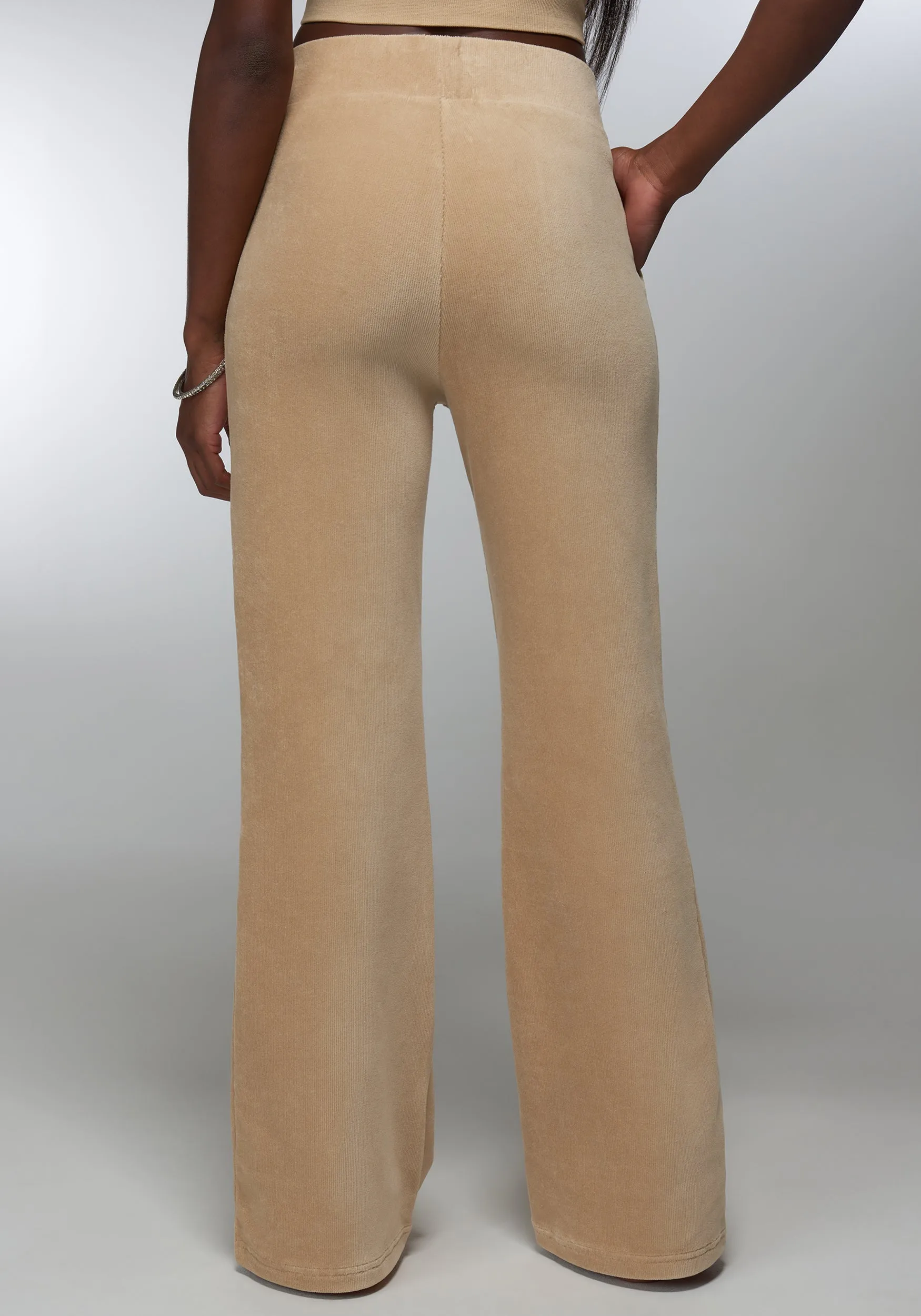 Micro Cord Flare Pant