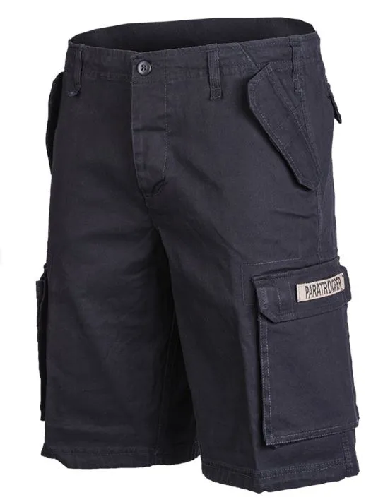 MIL-TEC prewash paratrooper cargo shorts