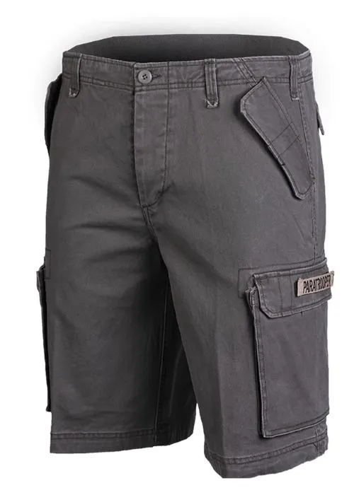 MIL-TEC prewash paratrooper cargo shorts