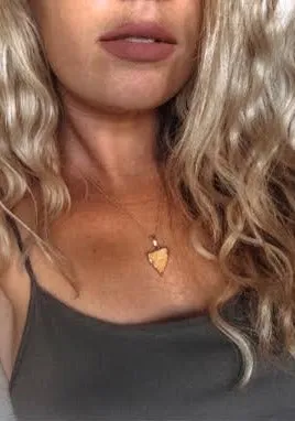 Mini Triangle Diffuser Necklace