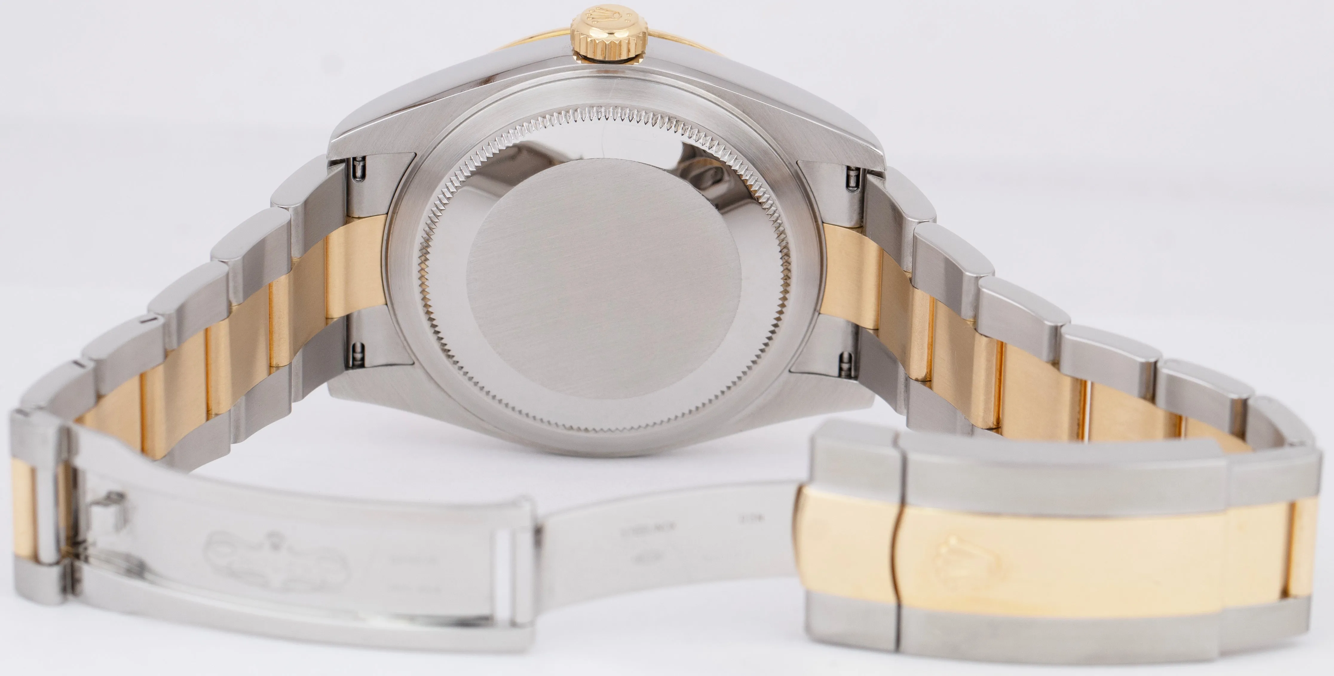 MINT Rolex Sky-Dweller Champagne Two-Tone 18K Gold Stainless 42mm Oyster 326933