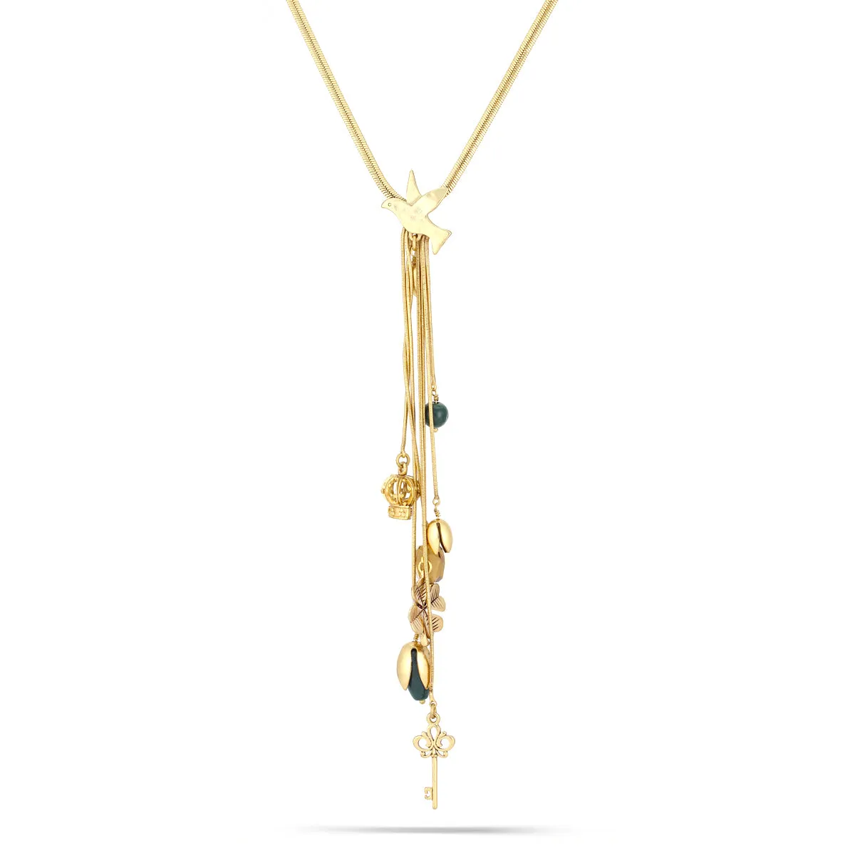 MIX CHARM  NECKLACES #192GN1301 (IF19)