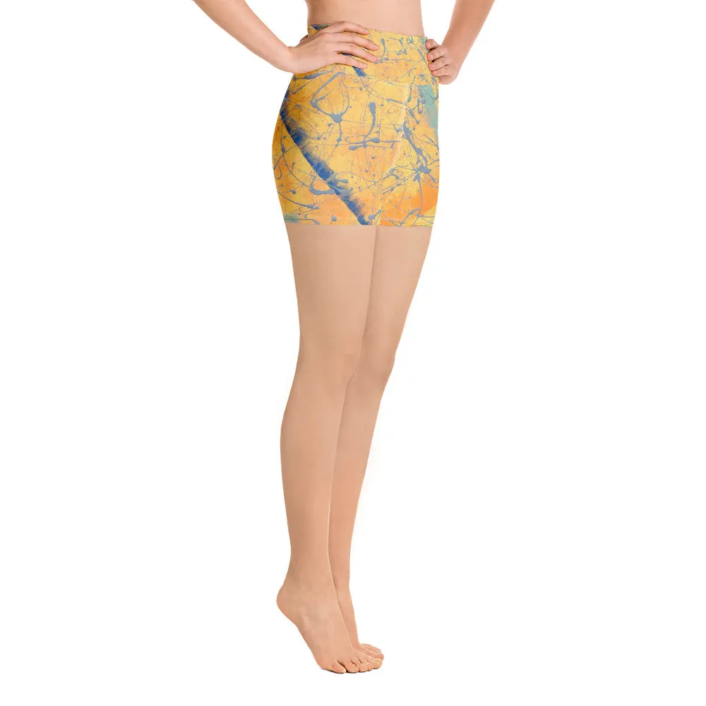 Moon Beams - Yoga Shorts