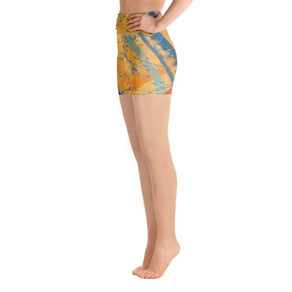 Moon Beams - Yoga Shorts