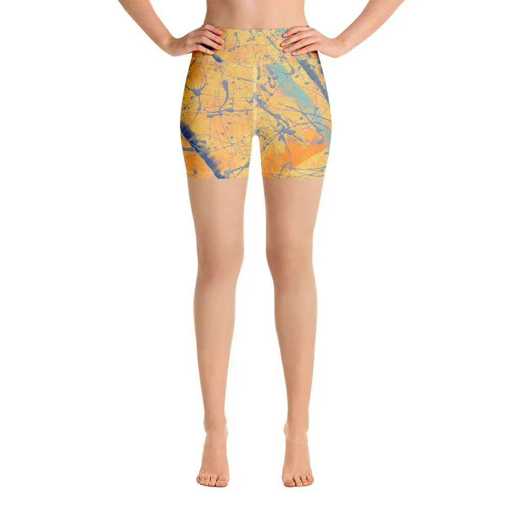 Moon Beams - Yoga Shorts